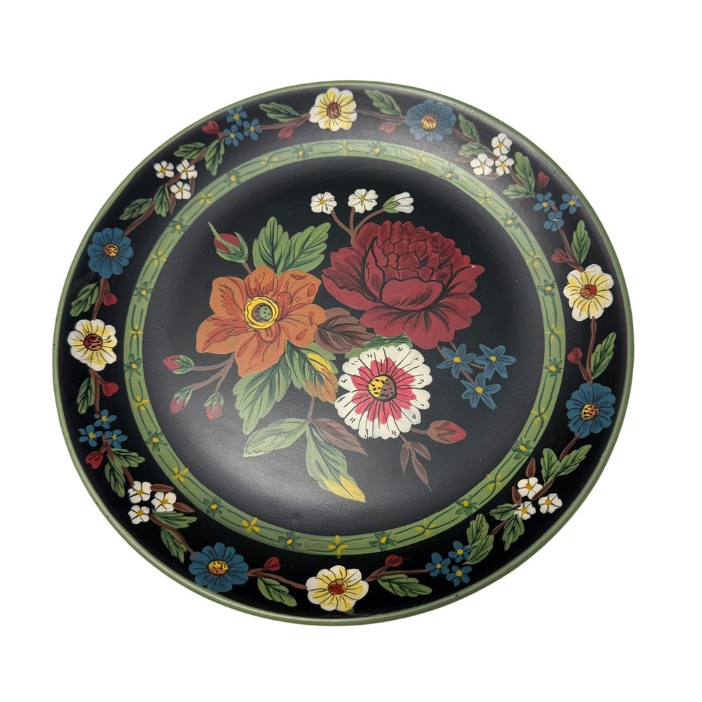 Vera Bradley Andrea by Sadek Collaboration Large Porcelain Decorative Plate 10"